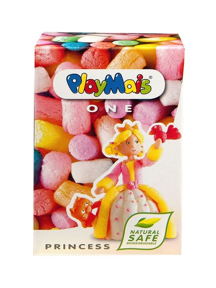 Playmais: Mini Κατασκευή με σφουγγαράκια από άμυλο καλαμποκιού - Πριγκίπισσα